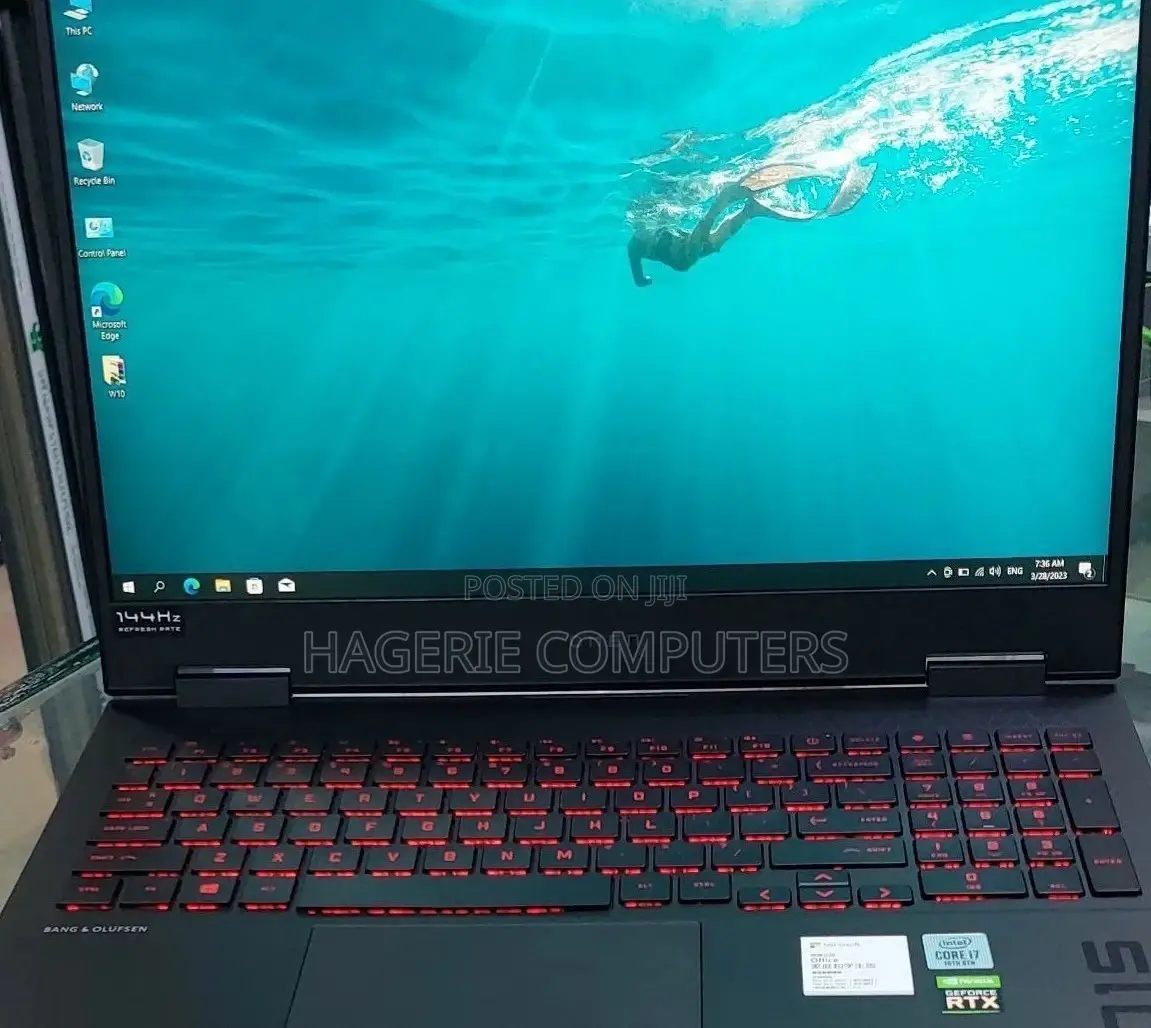 New Laptop HP Omen 15 16GB Intel Core I7 SSD 1T