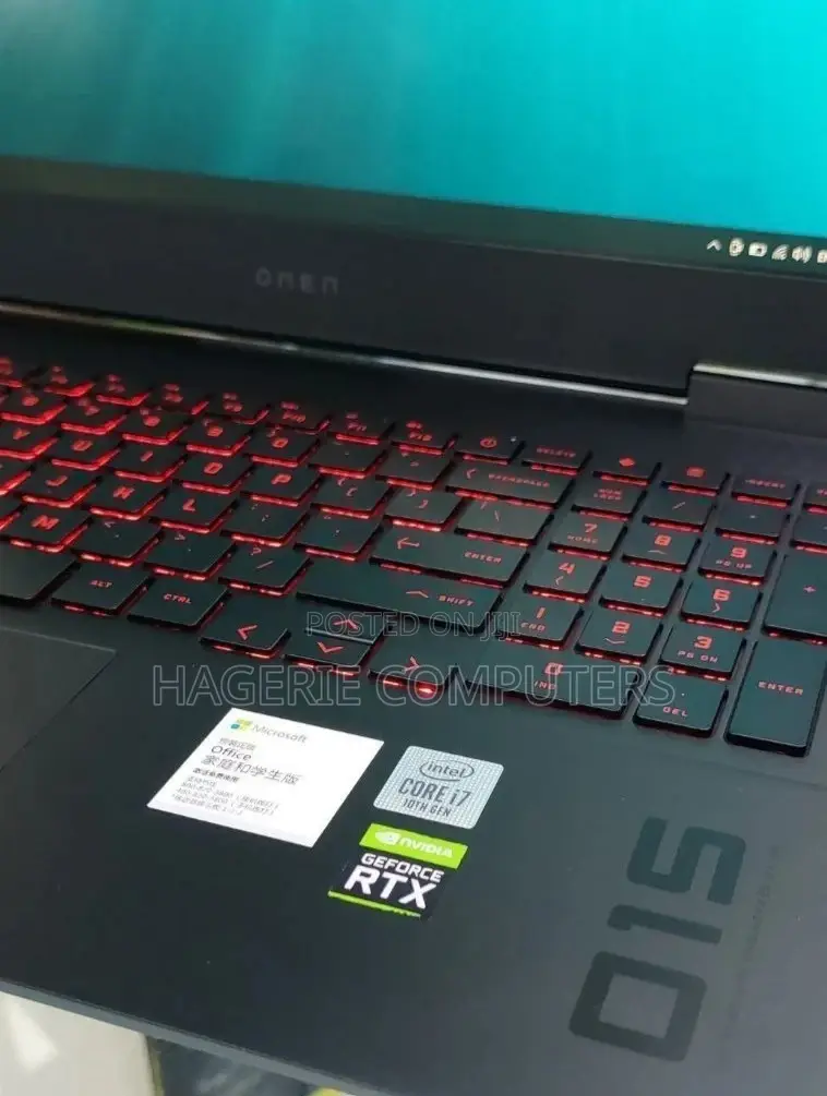 New Laptop HP Omen 15 16GB Intel Core I7 SSD 1T