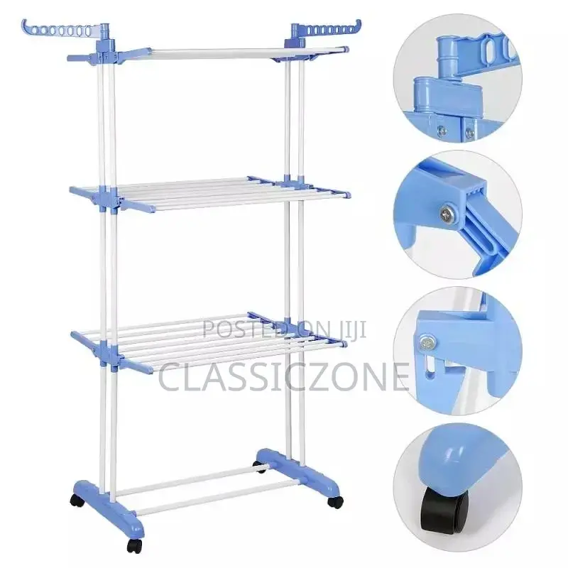 Three Layer Cloth Drying Stand