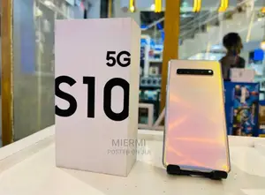 New Samsung Galaxy S10 5G 256 GB Gold
