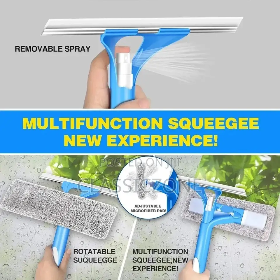 Multifunctional Window Cleaner and Scrabber