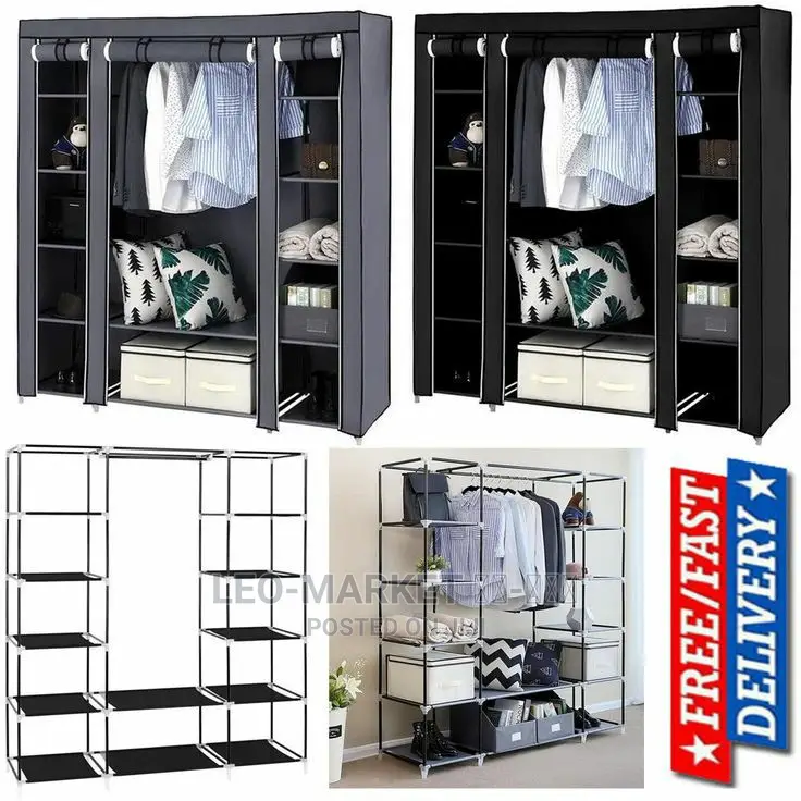 Portable Wardrobe/ Clothracks