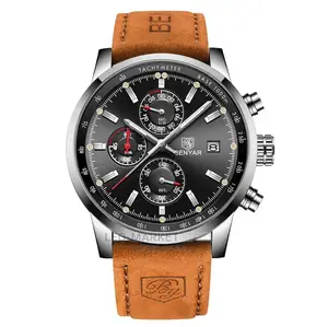 BENYAR Top Brand Luxury Sport Mens Watches