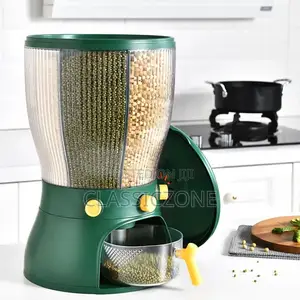 Rotating Cereal Storage Barrel