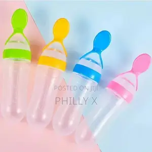 Silcone Bottle Spoon Feeder