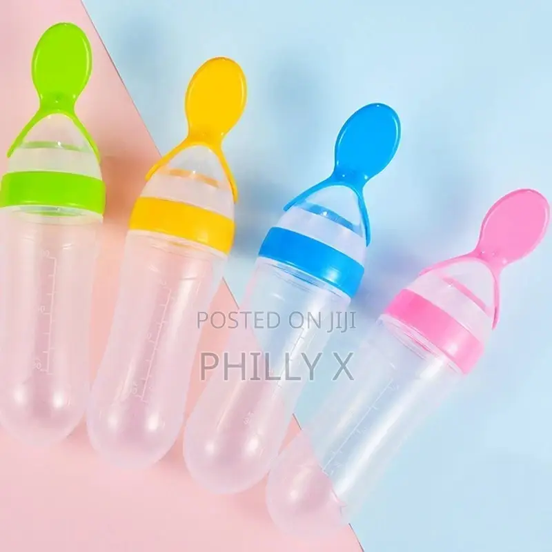 Silcone Bottle Spoon Feeder