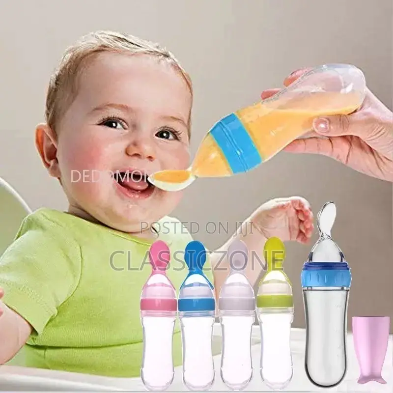 Silcone Bottle Spoon Feeder