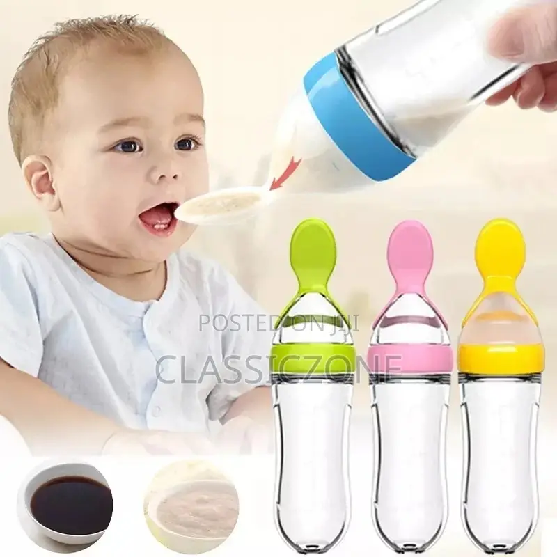Silcone Bottle Spoon Feeder