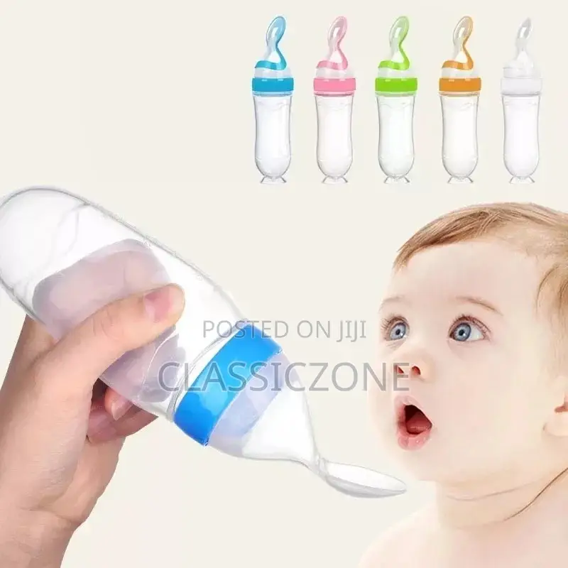 Silcone Bottle Spoon Feeder