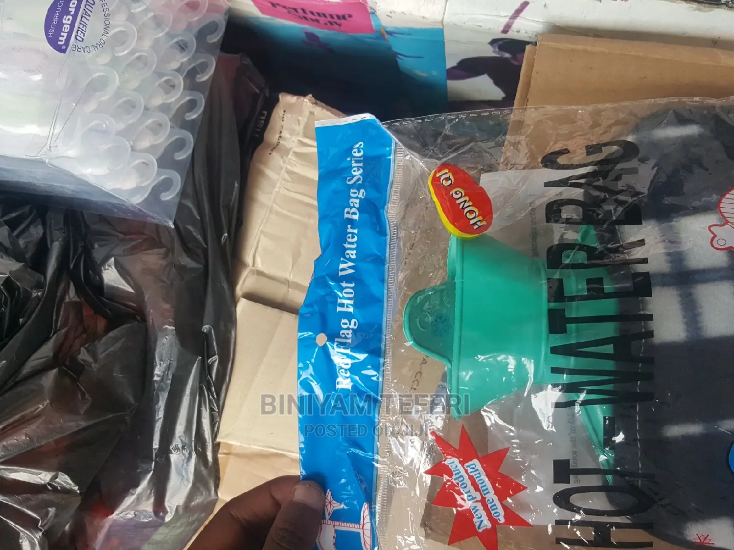 Red Flag Hot Water Bag