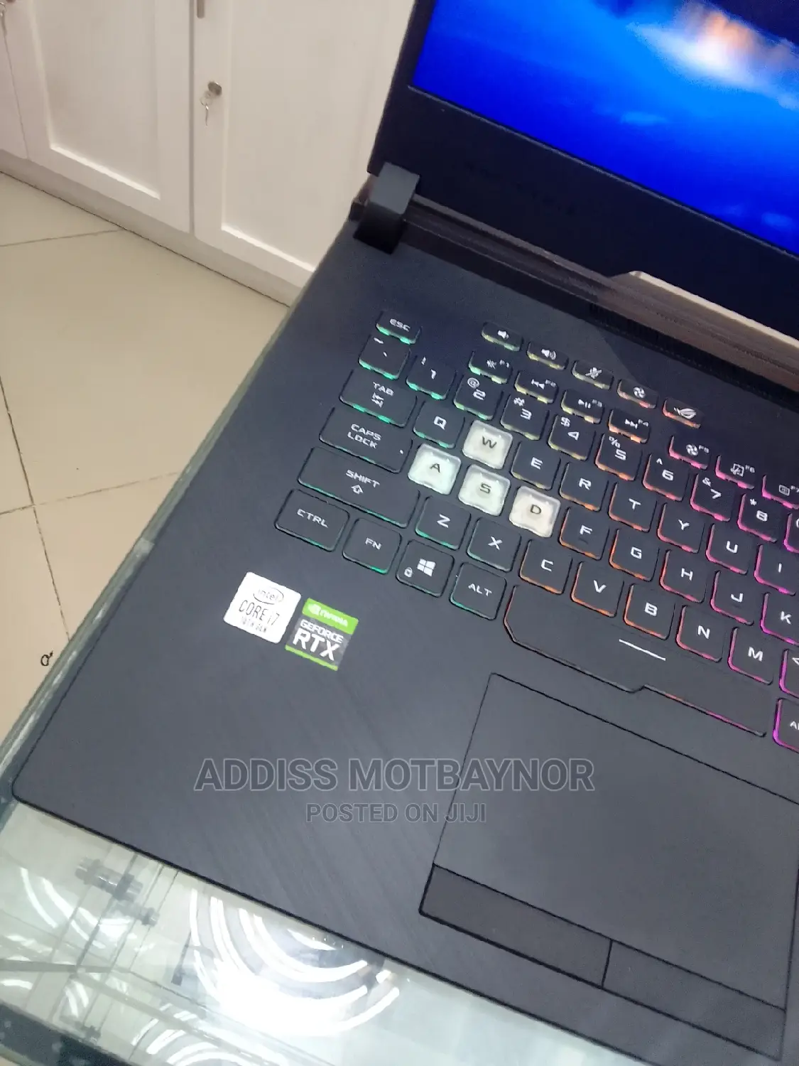 New Laptop Asus ROG Strix G15 16GB Intel Core I7 HDD+SSD 512GB