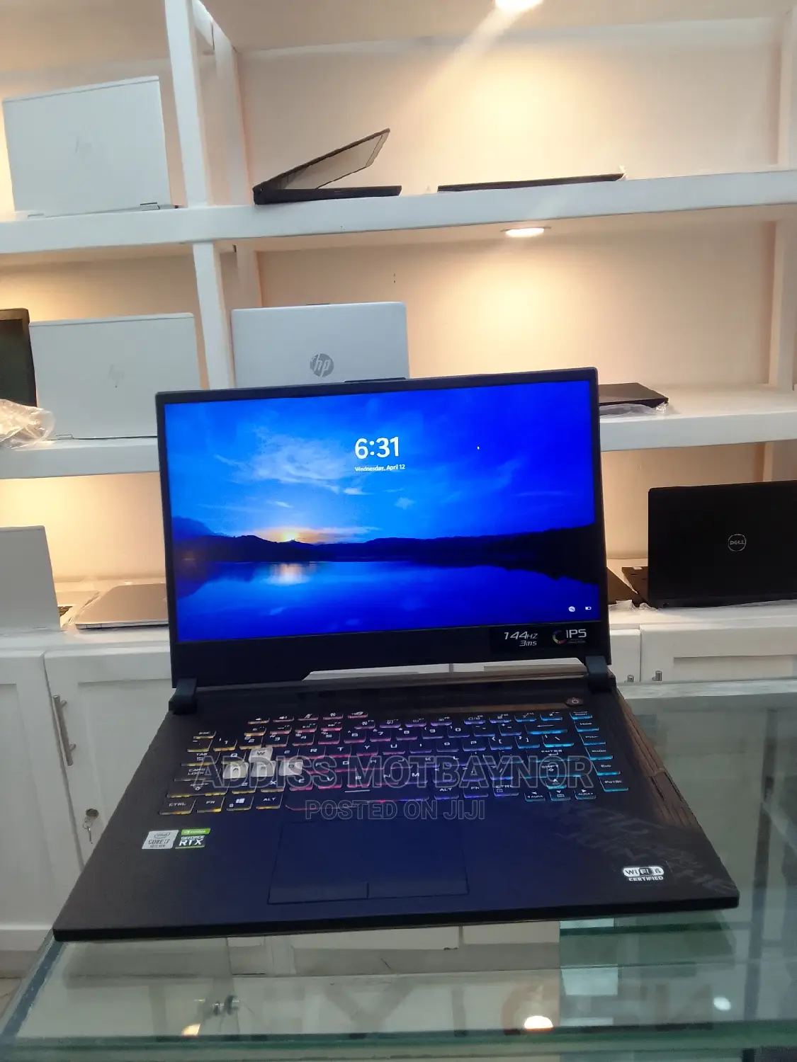 New Laptop Asus ROG Strix G15 16GB Intel Core I7 HDD+SSD 512GB