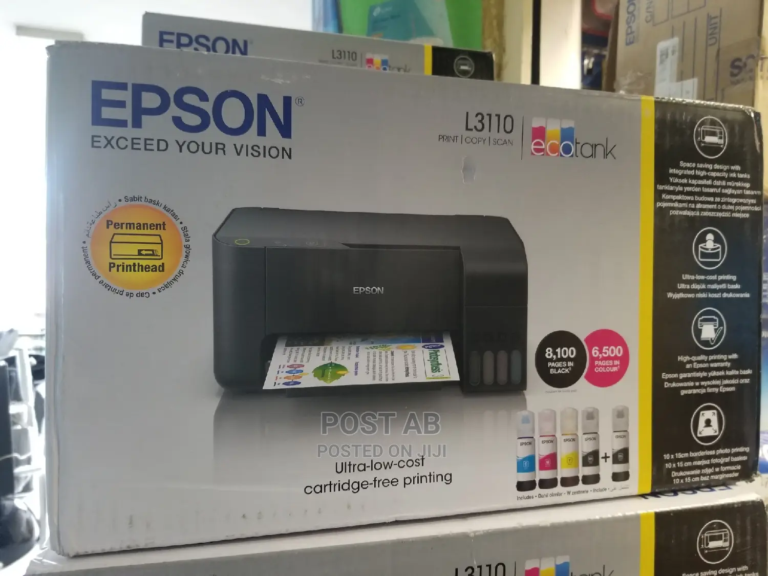 EPSON Printer (L3210) Scan Copy And Print