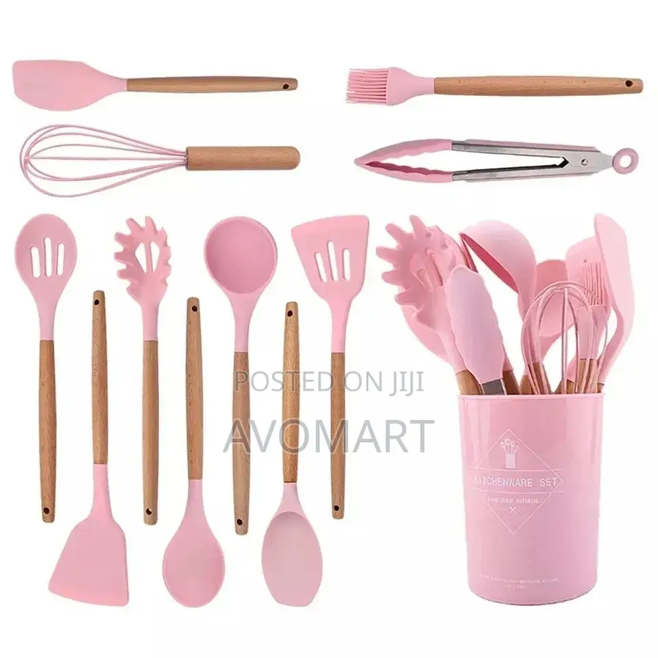 12 Set Silcon Spatulas