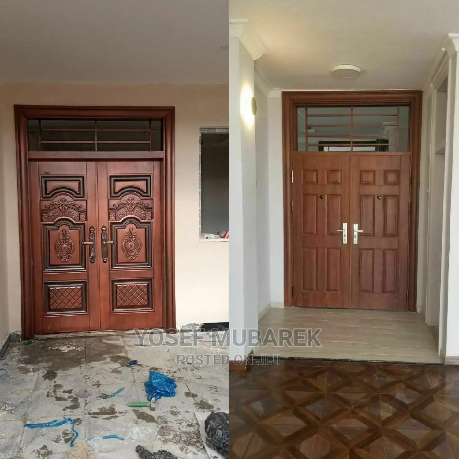 የ ውስጥ እና የ ውጭ በሮች(Security Doors)