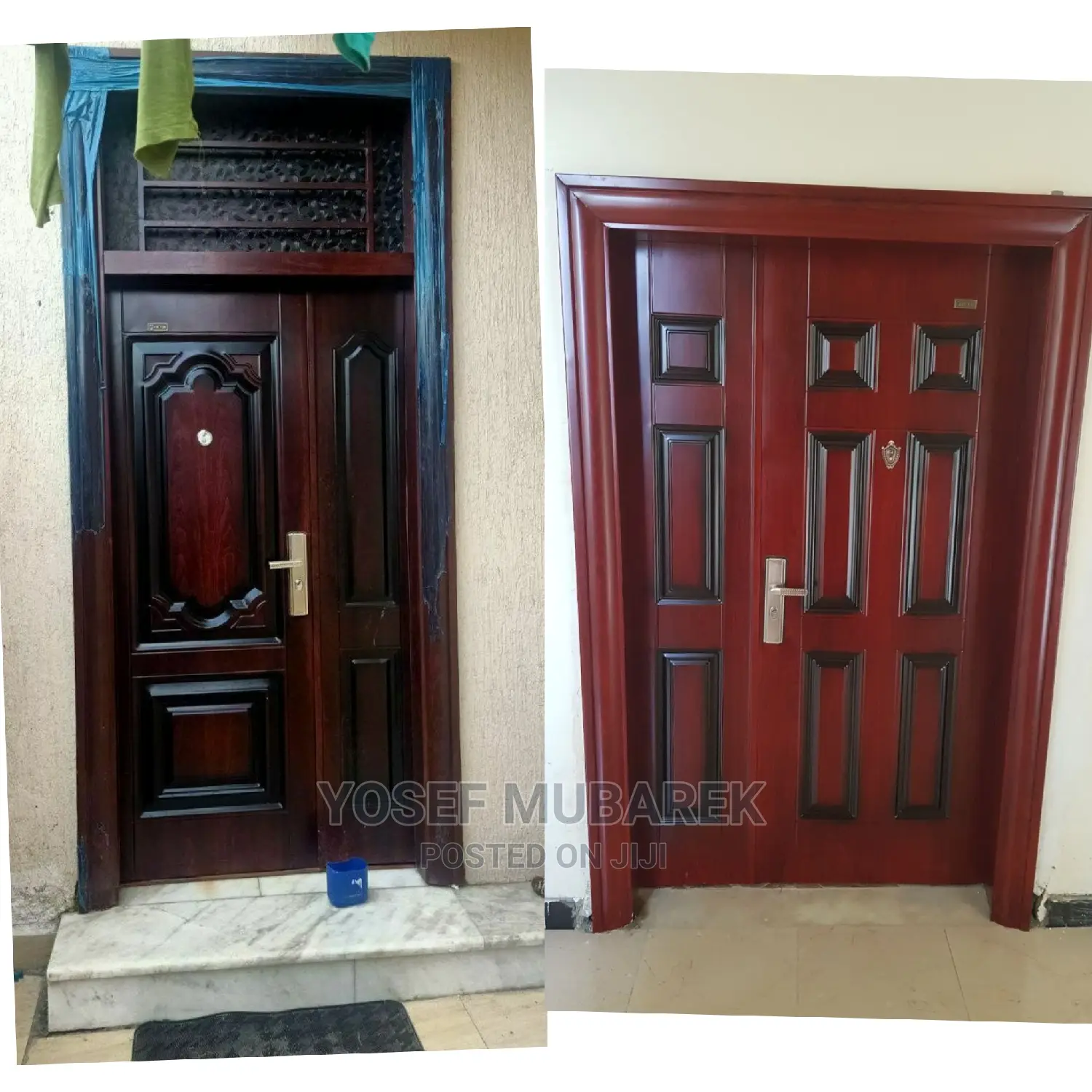 የ ውስጥ እና የ ውጭ በሮች(Security Doors)