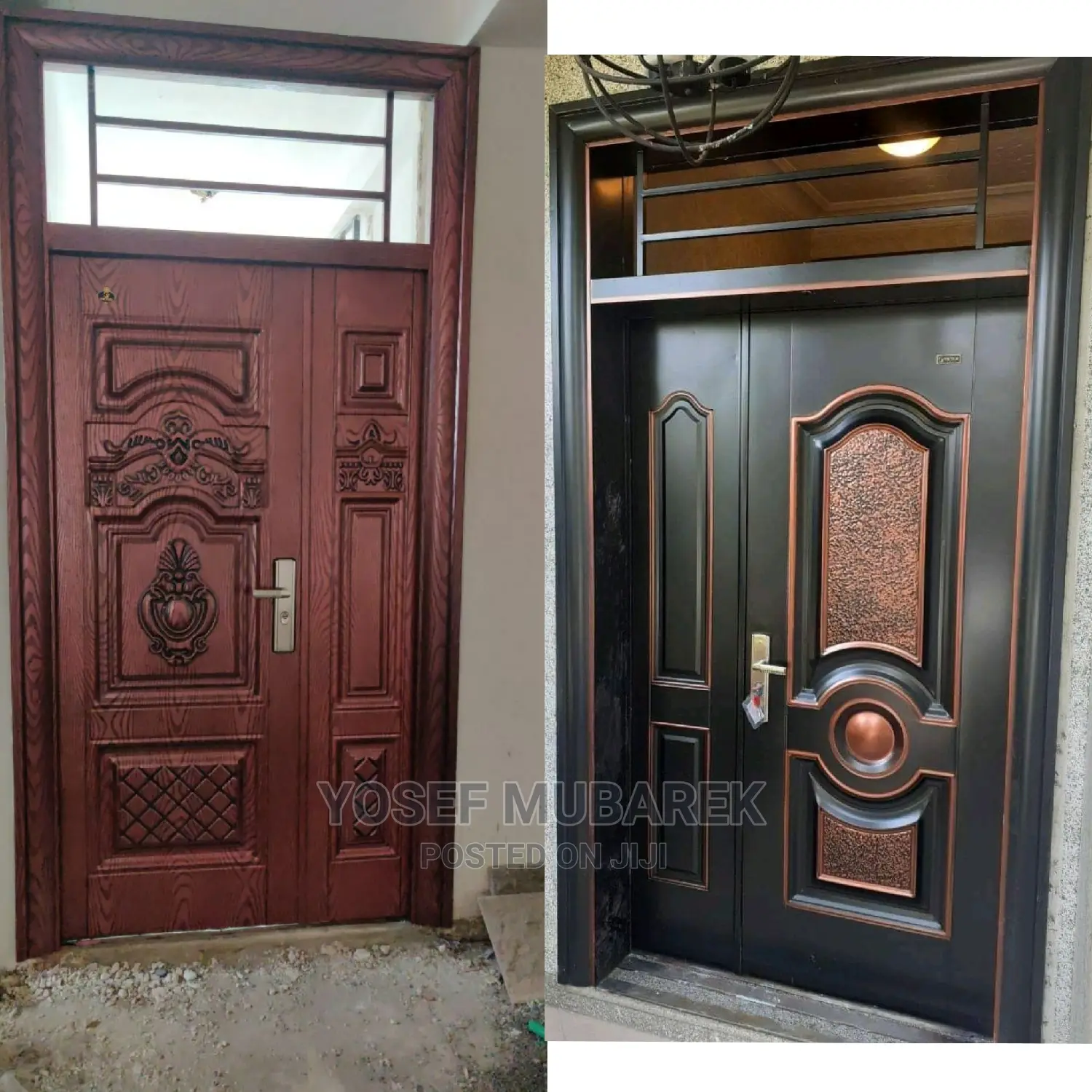 የ ውስጥ እና የ ውጭ በሮች(Security Doors)