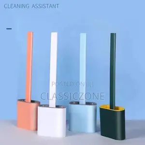 Toilet Cleaning Silicon Brush