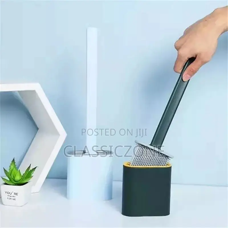 Toilet Cleaning Silicon Brush