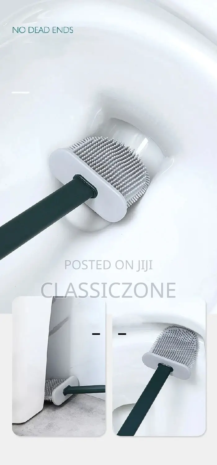 Toilet Cleaning Silicon Brush