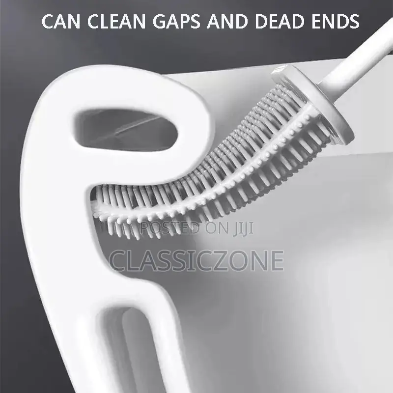 Toilet Cleaning Silicon Brush