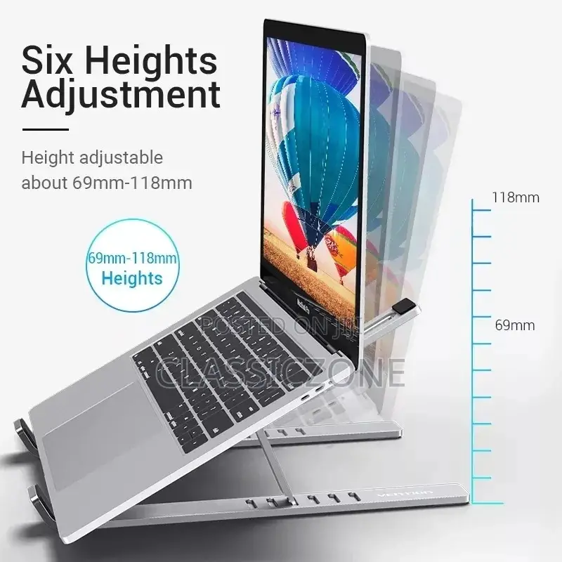 የላፕቶፕ ማስቀመጪያ ብረት