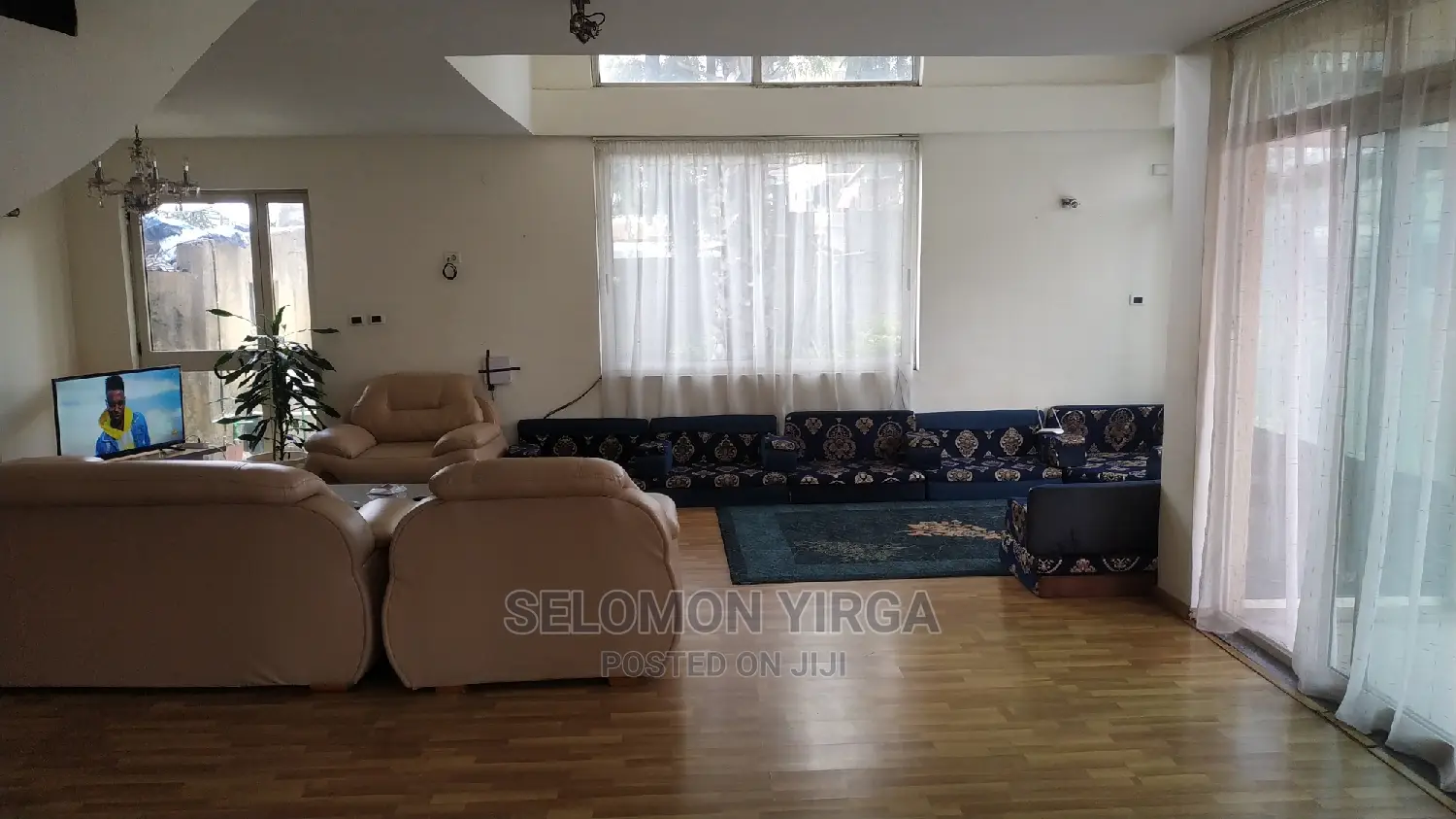 Furnished 5bdrm Duplex in አድስ አበባ, Bole for Rent