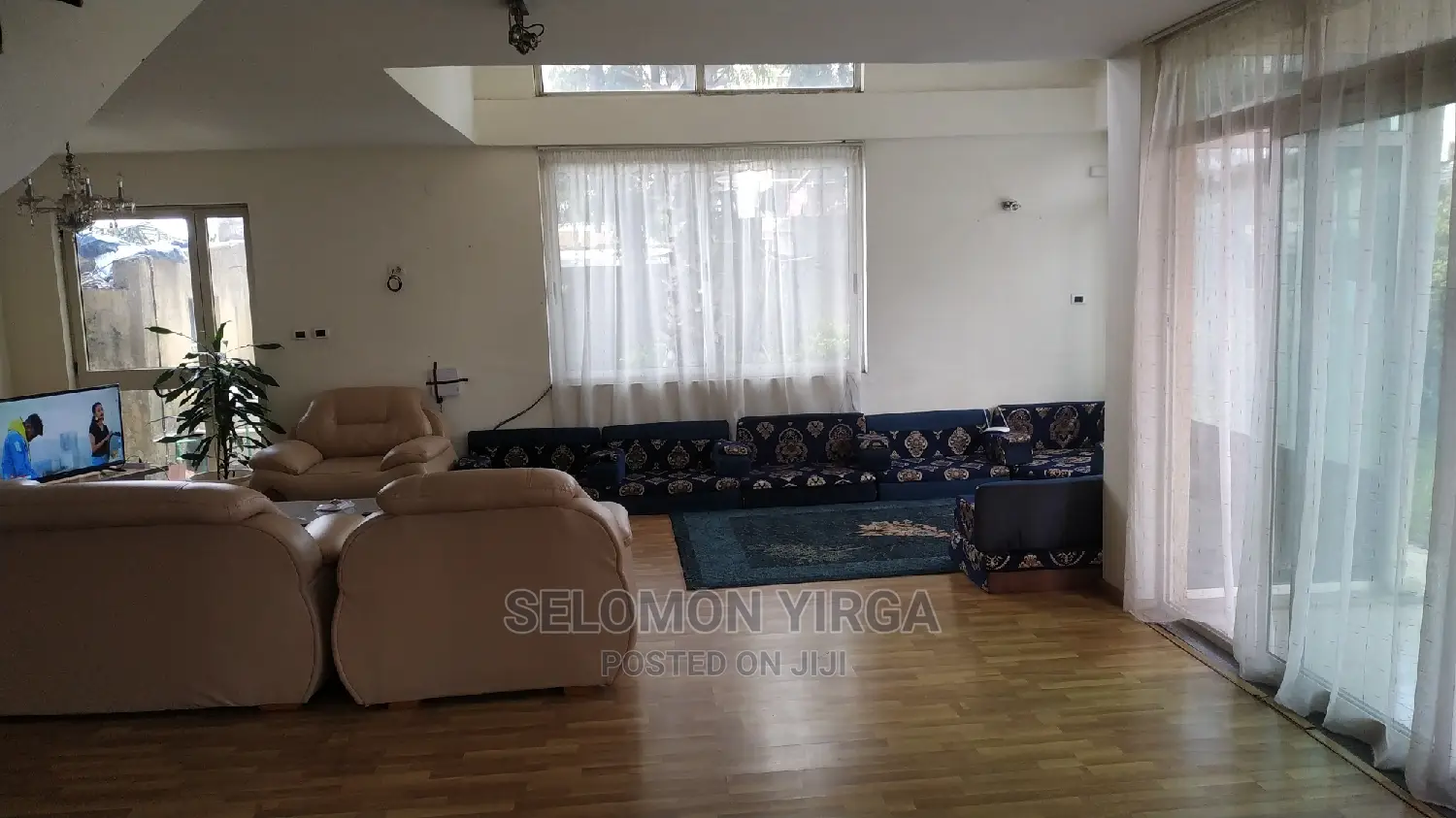 Furnished 5bdrm Duplex in አድስ አበባ, Bole for Rent