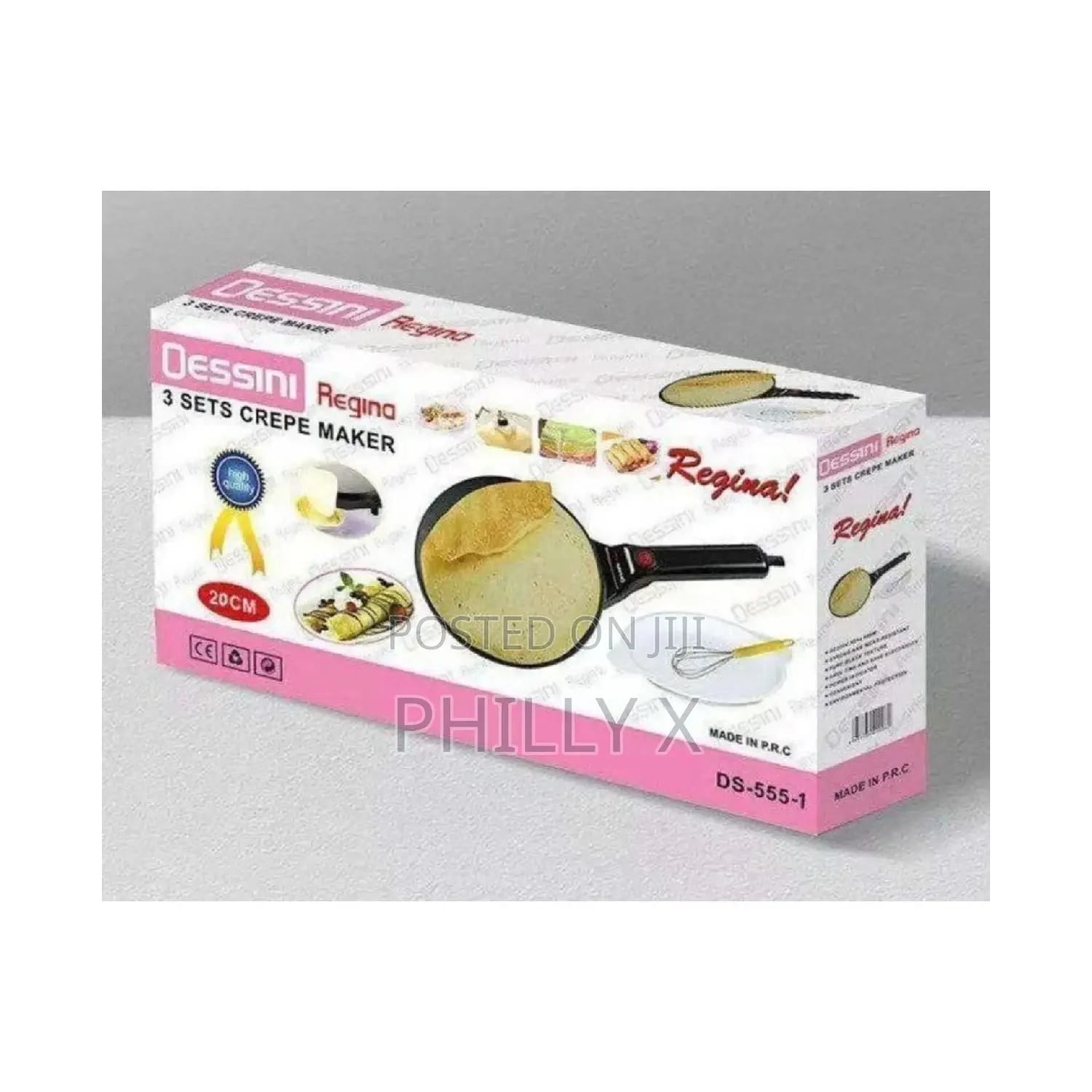 Dessini Regina 3 Sets Crepe Maker