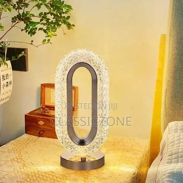 LED Crystal Table Lamp