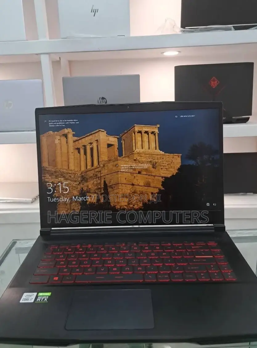 New Laptop MSI GF63 16GB Intel Core I7 SSD 512GB