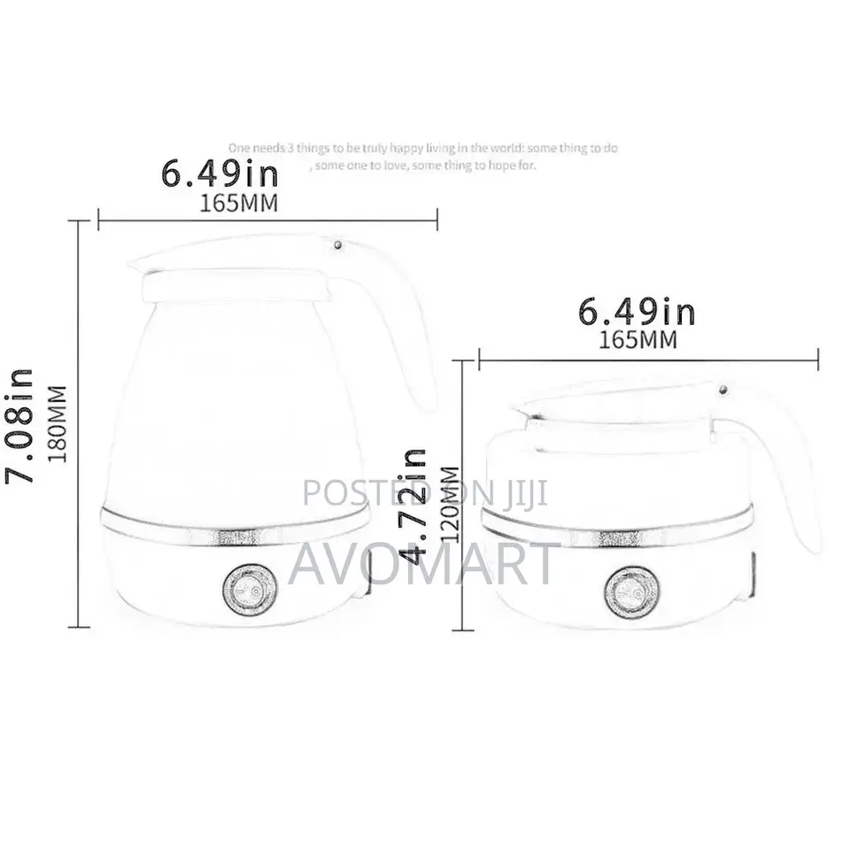 Foldable Electric Kettle