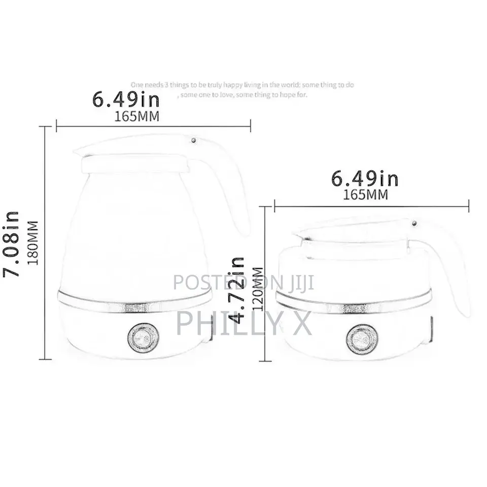 Foldable Electric Kettle