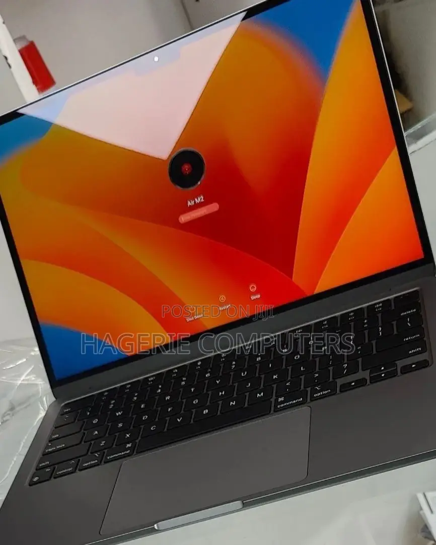 New Laptop Apple MacBook Air 2022 M2 8GB Apple M2 SSD 256GB