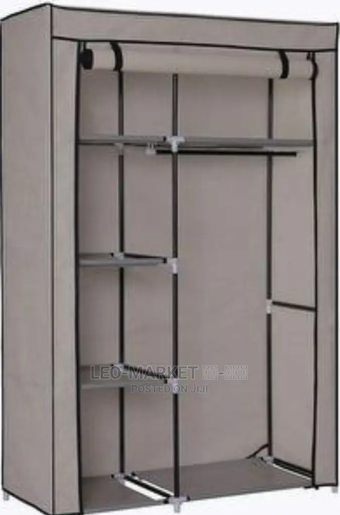 ተገጣጣሚ የልብስ መደርደሪያ ቁምሳጥ ባለ 2 ክፍል