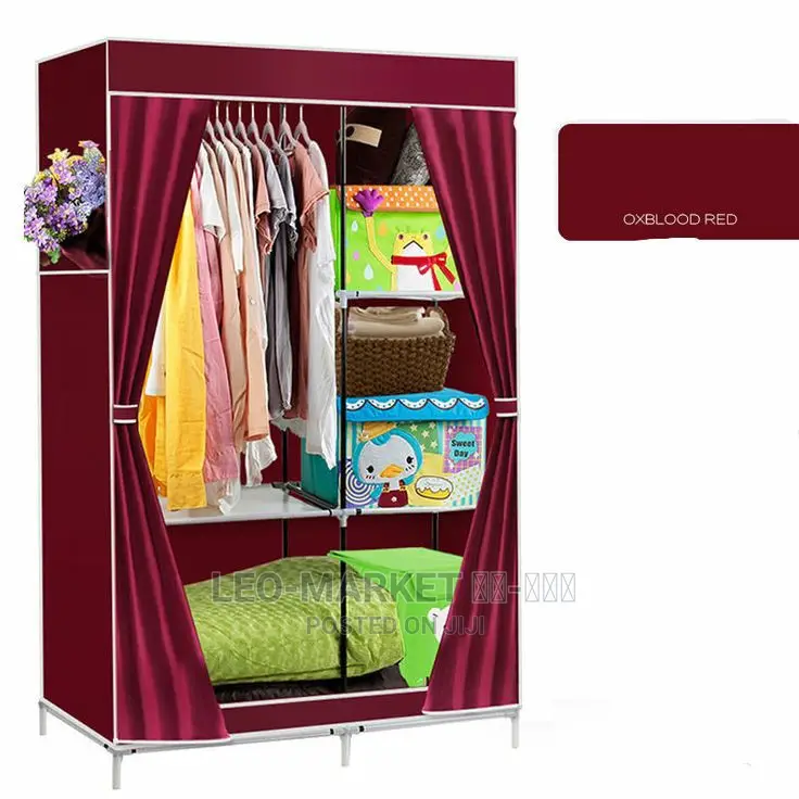 ተገጣጣሚ የልብስ መደርደሪያ ቁምሳጥ ባለ 2 ክፍል