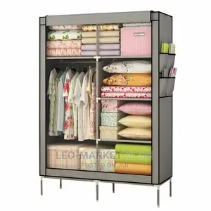 ተገጣጣሚ የልብስ መደርደሪያ ቁምሳጥ ባለ 2 ክፍል