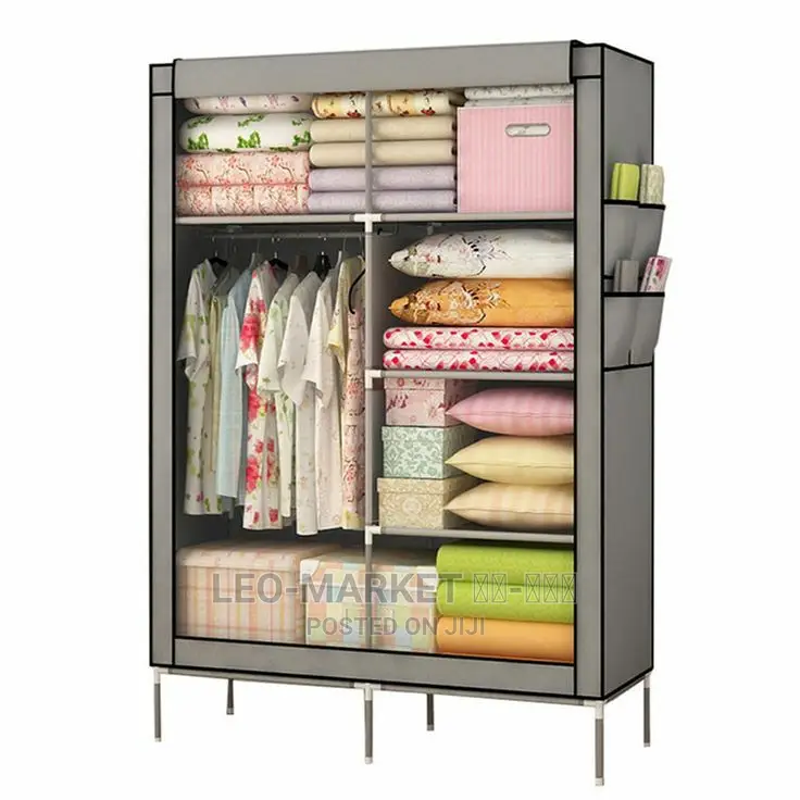 ተገጣጣሚ የልብስ መደርደሪያ ቁምሳጥ ባለ 2 ክፍል