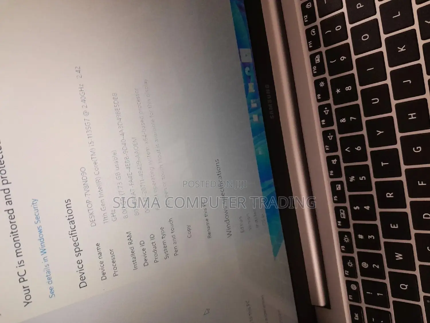 New Laptop Samsung Galaxy Book 2 8GB Intel Core I5 SSD 512GB