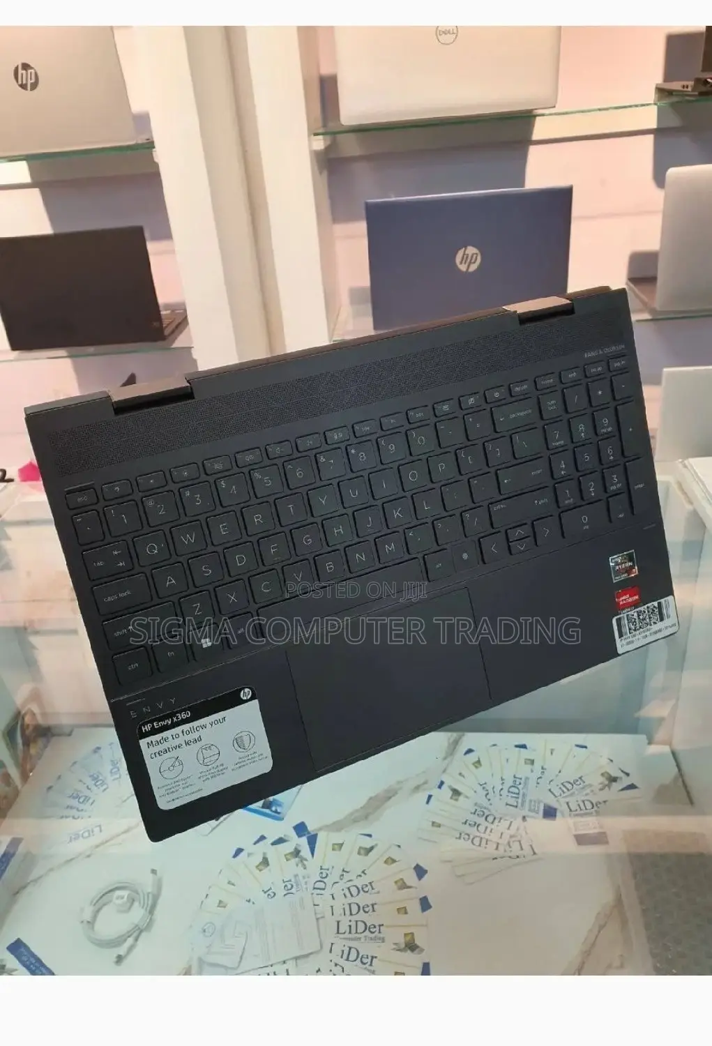 New Laptop HP Envy X360 12GB AMD Ryzen 7 SSD 512GB