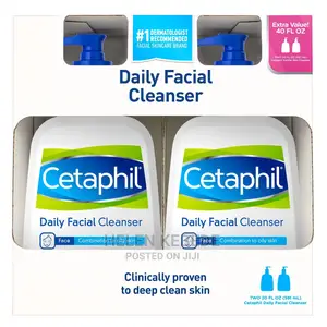 Cetaphil Daily Facial Cleanser, 20 Ounce (2 Pack)