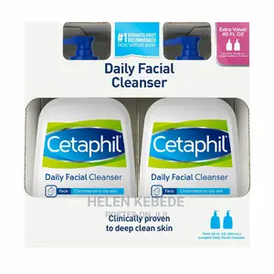 Cetaphil Daily Facial Cleanser, 20 Ounce (2 Pack)