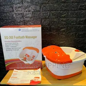 Photo - Footbath Massager ማሳጅ ማድረጊያ(Foot Bath)