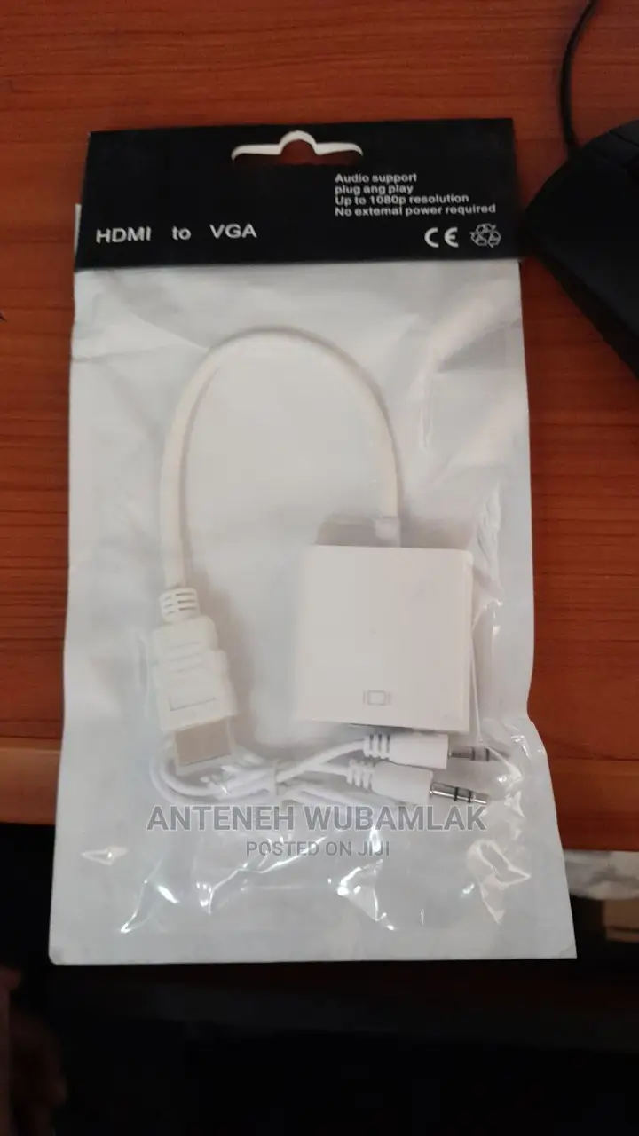 HDMI to VGA Converter in Addis Ketema Computer Accessories , Anteneh