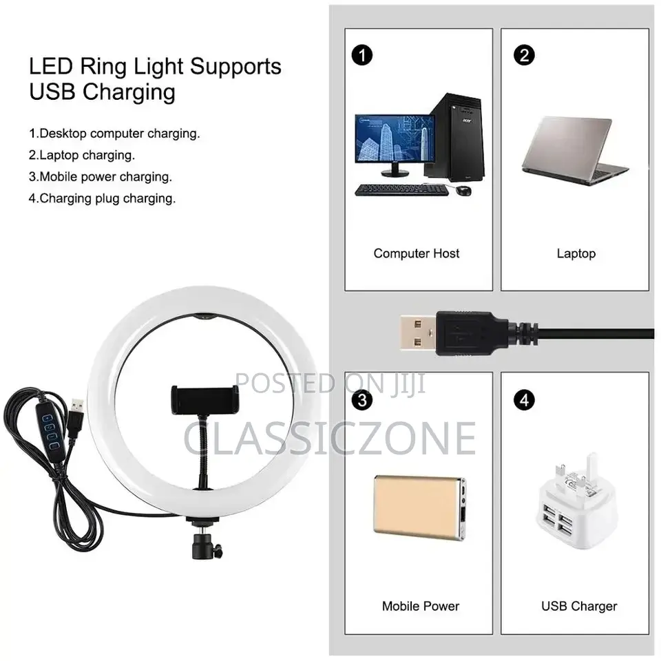 Ring Fill Light Tiktok Stand [10 INCH]