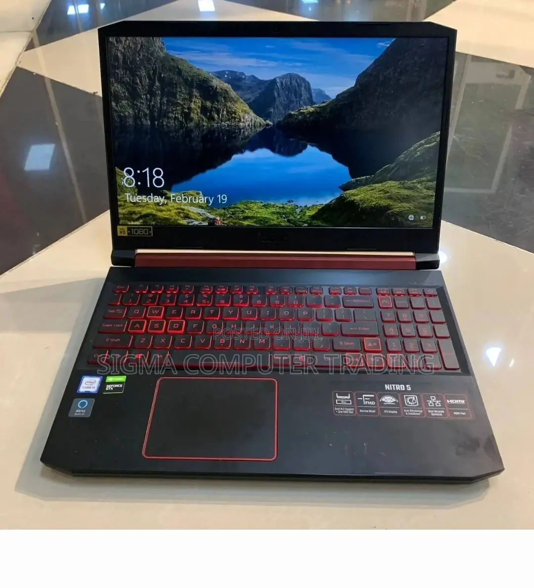 New Laptop Acer NITRO 5 16GB Intel Core I5 SSD 512GB
