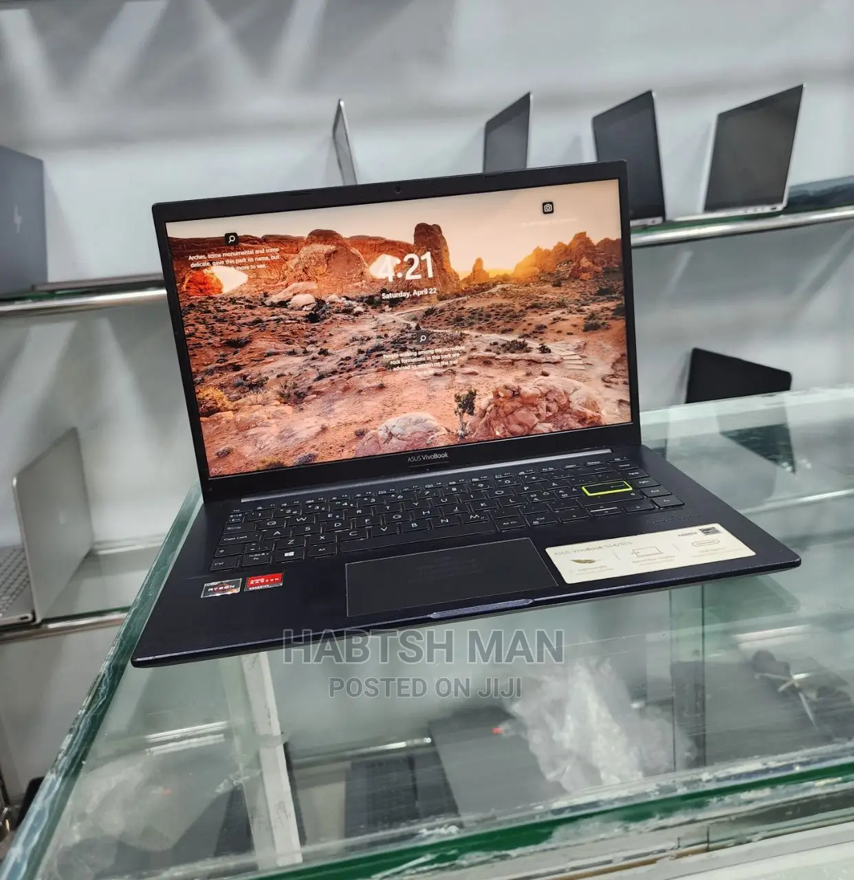 New Laptop Asus VivoBook 15 X505BA 8GB AMD Ryzen 3 SSD 256GB