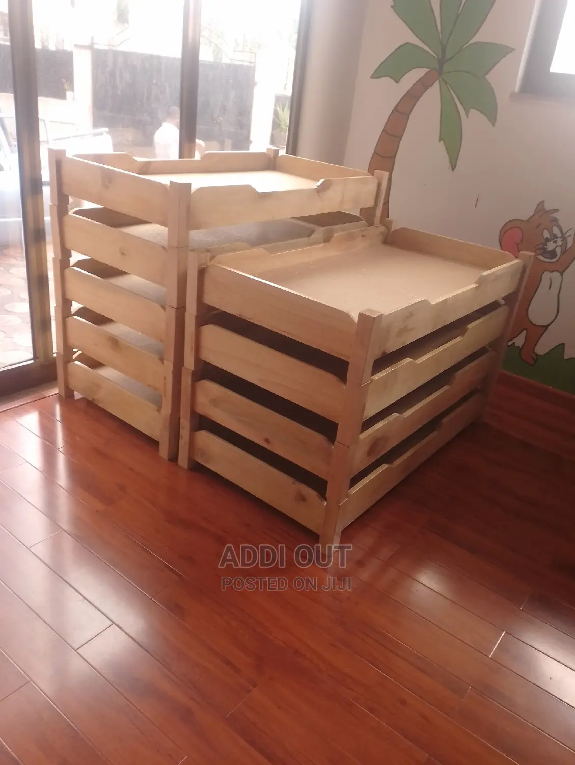 ለህፃናት ማቆያ የሚሆኑ አልጋዎች