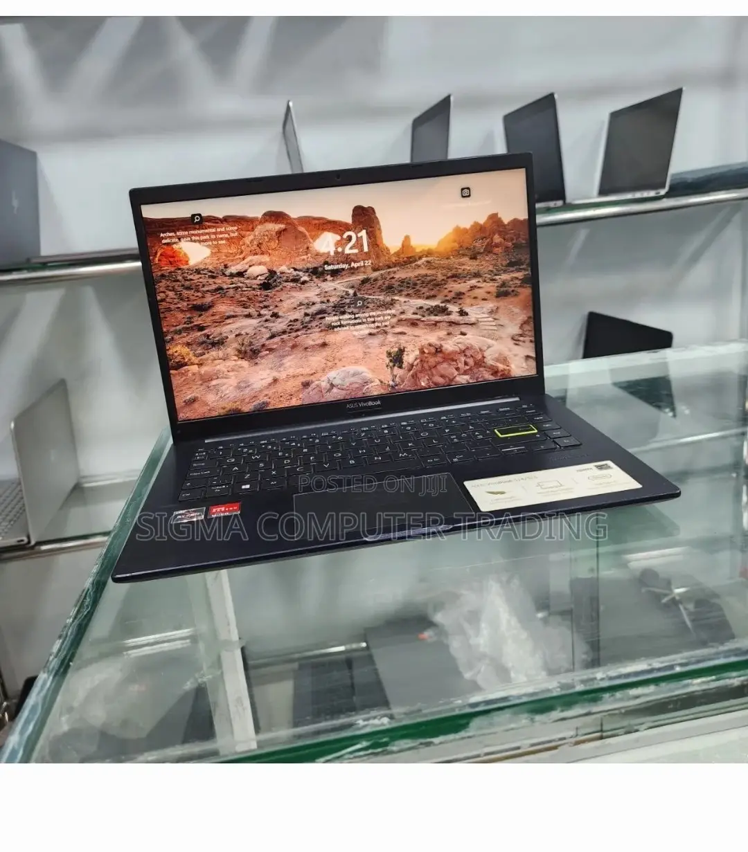 New Laptop Asus VivoBook 15 X505BA 8GB AMD Ryzen 3 SSD 256GB