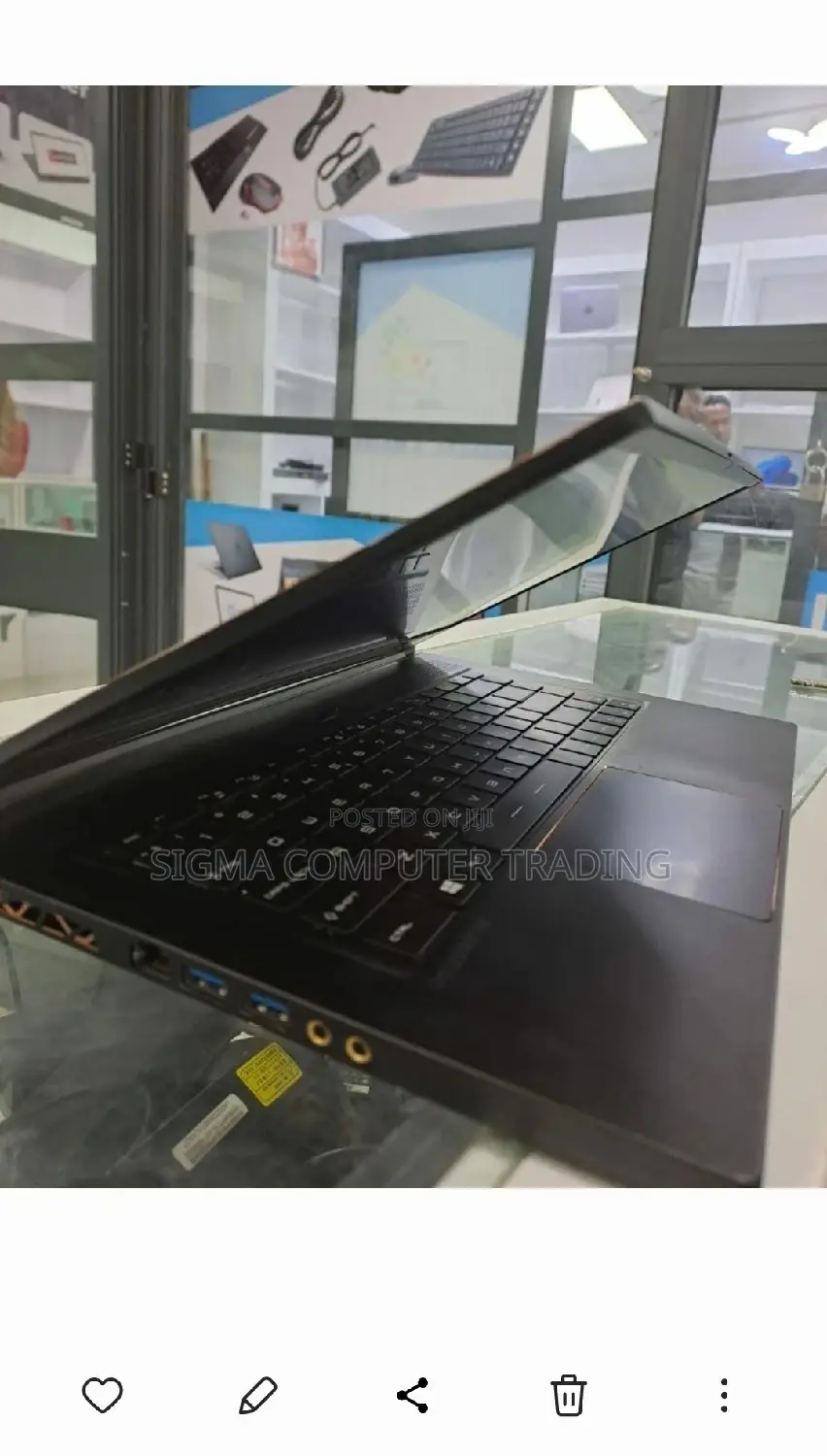 New Laptop MSI GF63 16GB Intel Core I3 SSD 512GB